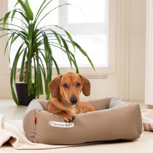 Doctor Bark Hondenmand Set Orthopedisch Goudbruin ver